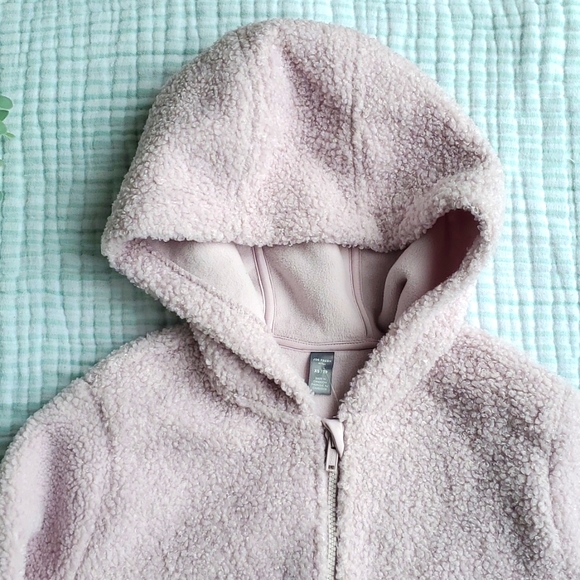 Joe Fresh Fleece Teddy Jacket - Picture 3 of 5